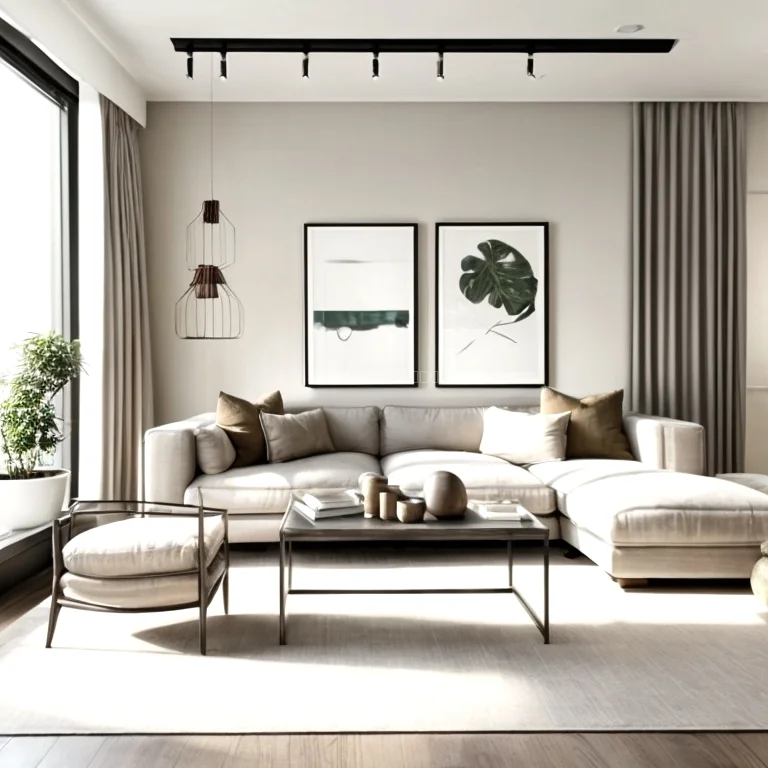 Intérieur élégant d’un appartement moderne à Meilen