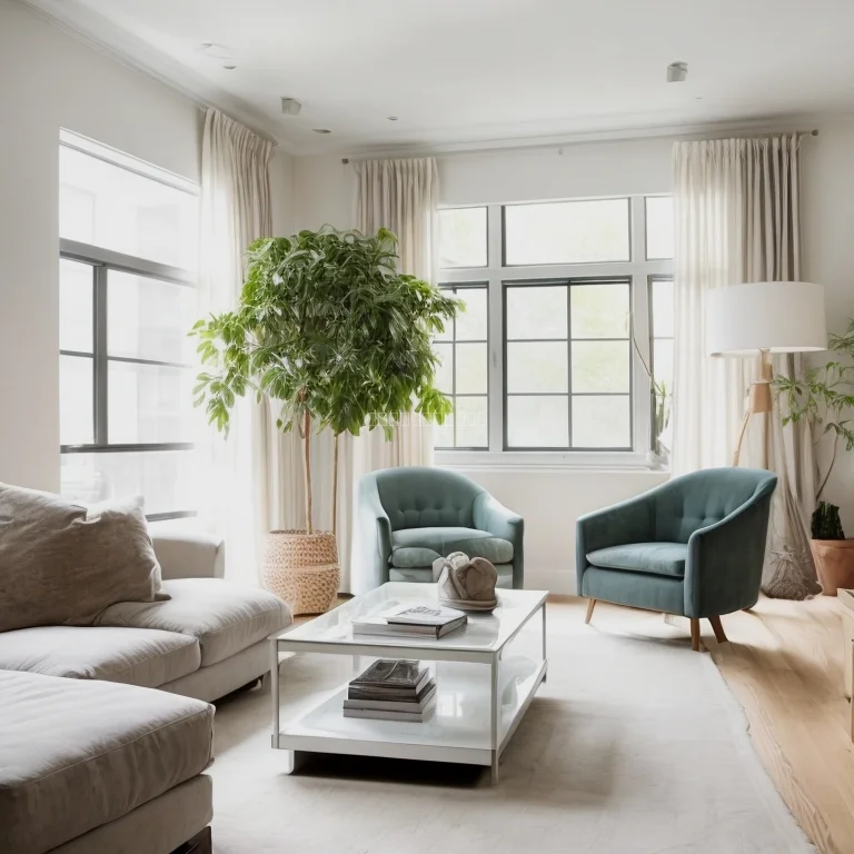 Intérieur élégant d'un appartement haut de gamme